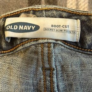 Old Navy Boot Cut Jeans, secret slim pockets